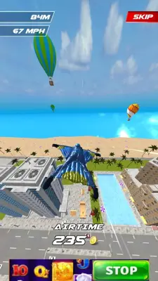 Base Jump Wing Suit Flying android App screenshot 1