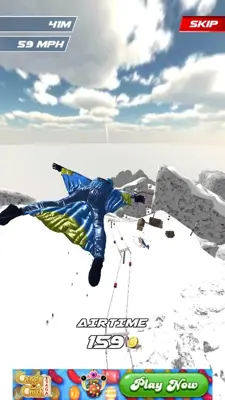 Base Jump Wing Suit Flying android App screenshot 2